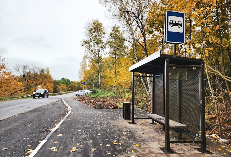 В Московской области обустроено свыше 100 новых остановок